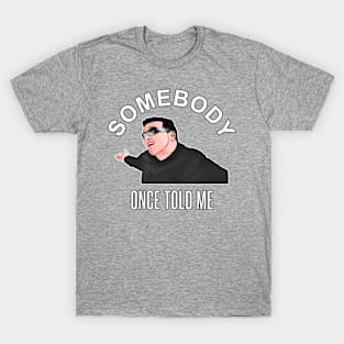 Somebody Once Told Me Smashmouth Meme T-Shirt